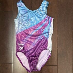 Disney gk Elite leotard child size CM (6x-8) great condition!